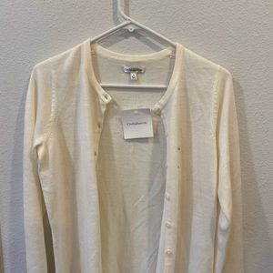 Cream cardigan
